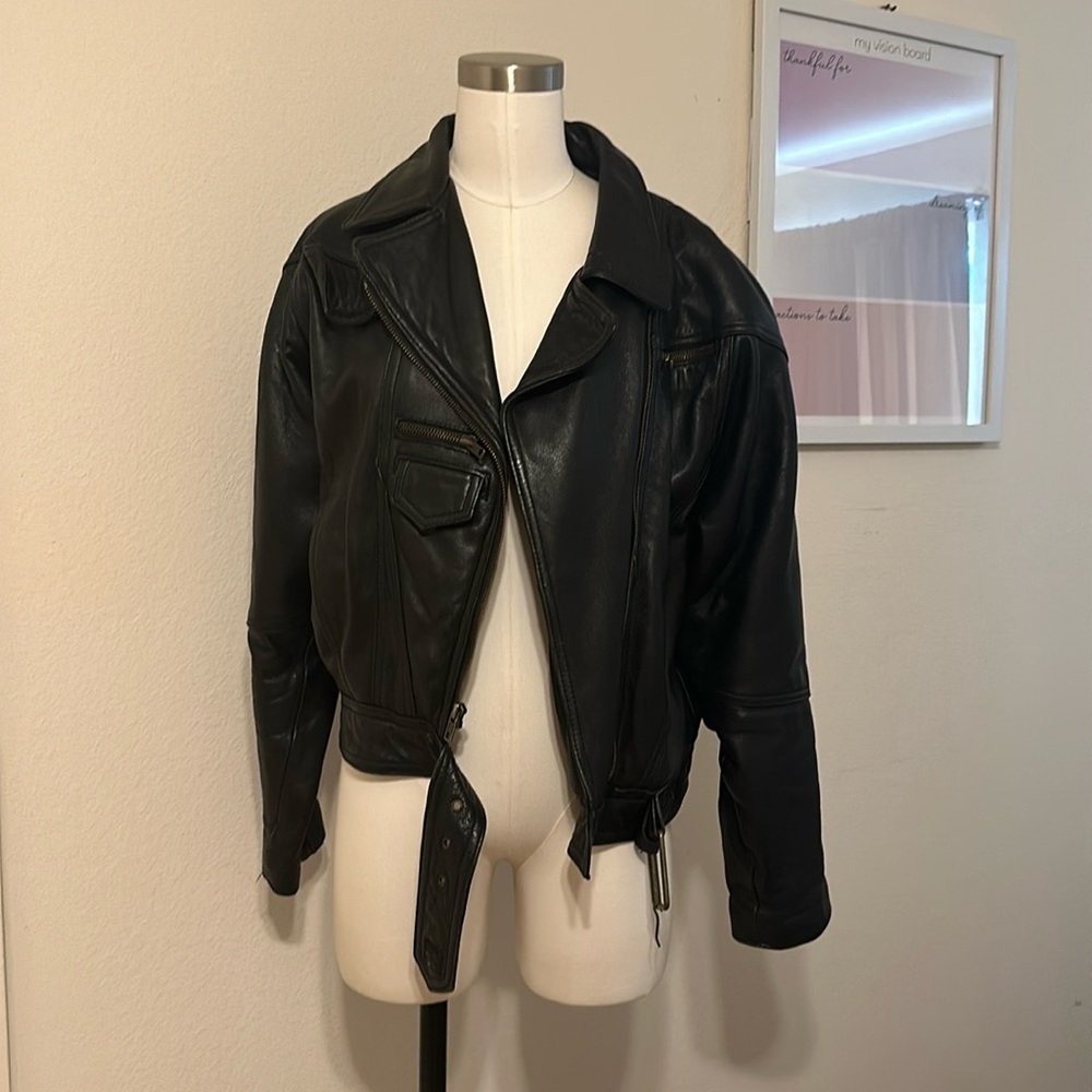 Vintage FoxRun genuine leather jacket